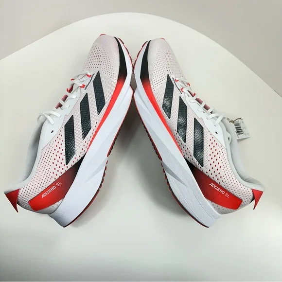 Men’s Adidas Adizero SL Running Shoes Jogging Training Sports White NWT IG5941 - Picture 7 of 9